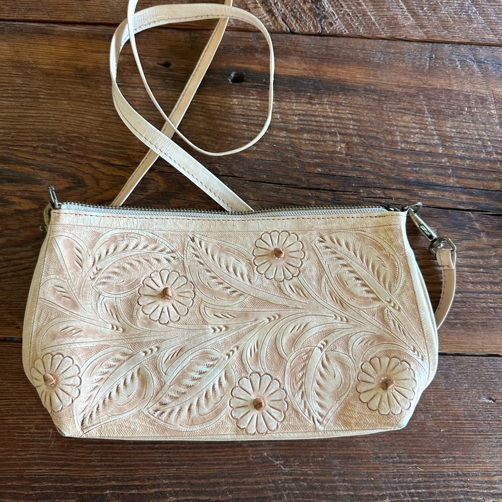 Embossed Leather Women's Bag
